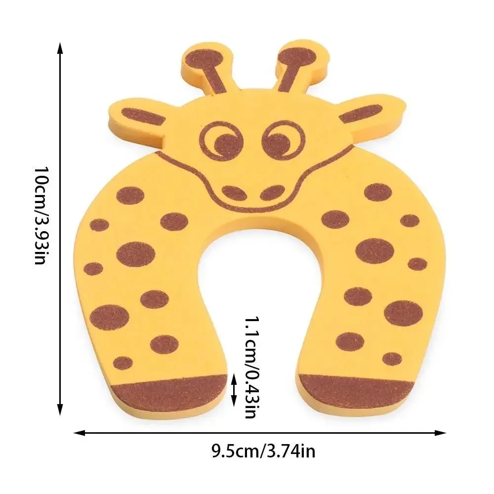 손가락 보호대 냉장고 만화 문짝 보안 잠금 장치, 끼임 방지 문짝 제한 장치, 어린이 레슬링 방지 아기 안전 잠금 장치