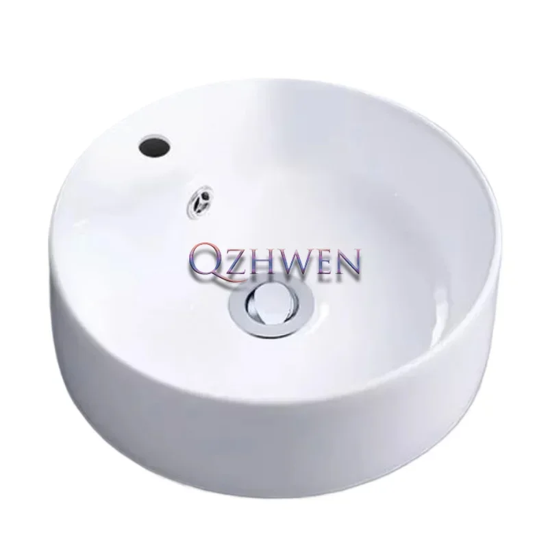 

Керамический умывальник в скандинавском инженерном стиле, современная простота, белая раковина для ванной комнаты, отель, балкон, дешевая ванная комната, одинарная раковина