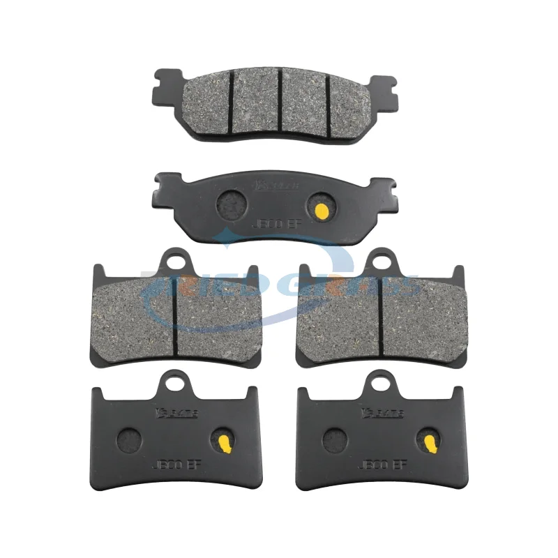 

Motorcycle front and rear brake pads for Yamaha YZFR1 YZF-R1 2002 2003 YZF-R6 YZFR6 YZF-R6S YZFR6S YZFR6S 1999 2000 2001