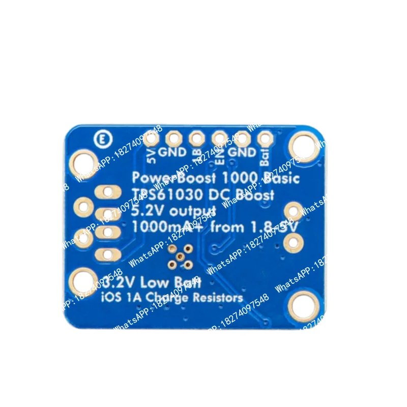 PowerBoost 1000 Basic - 5V USB Boost @ 1000mA from 1.8V+ is suitable for use in robots, Arduino, and Raspberry Pi.