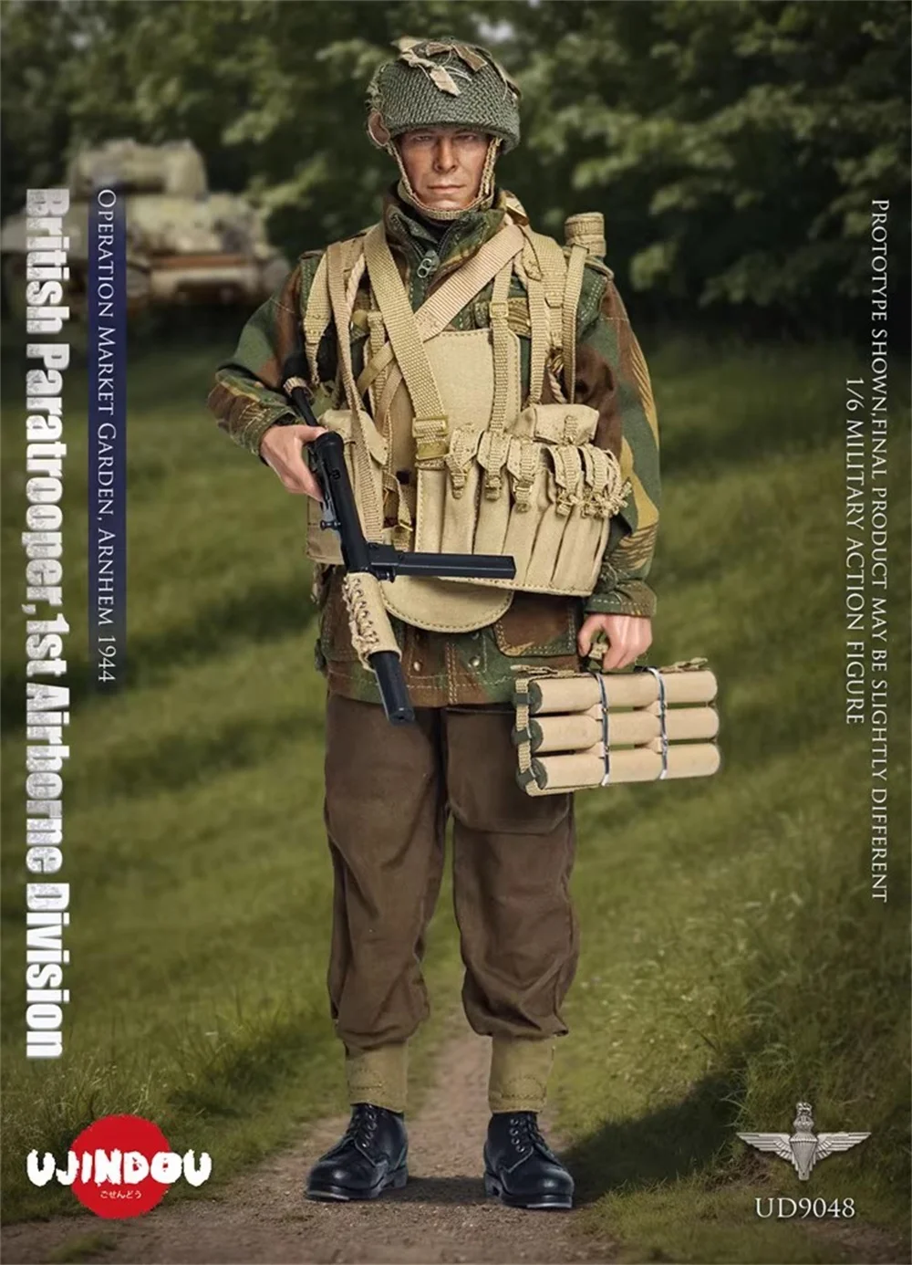 

For Sale UJINDOU UD9048 Scale 1/6th The British Soldier Doll Moveable Action Figure About 12" Gift For Fans Collect