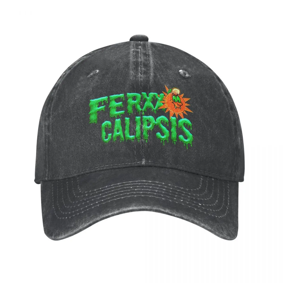 Baseball Cap Feid Ferxxo Tour 2024 New Accessories Unisex Casual Distressed Cotton Ferxxocalypse Snapback Cap