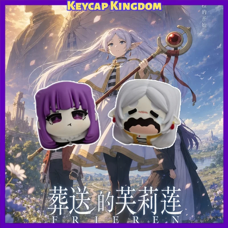 

Frieren: Beyond Journey's End Mechanical Keyboard 3D Printed Resin Custom Artisan Keycap Gaming Keyboard Point Keycap Cute Gift