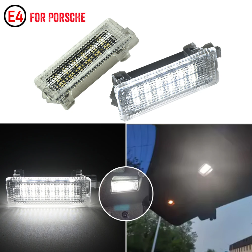 

1x LED front Trunk Luggage Compartment Lights For Porsche 991/R/GT3/GT3/RS 2014-2020 Cayman Boxster 981 718 982 Interior Lamp