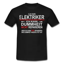 I'M An Electrician Can'T Fix Stupidity Funny T Shirt