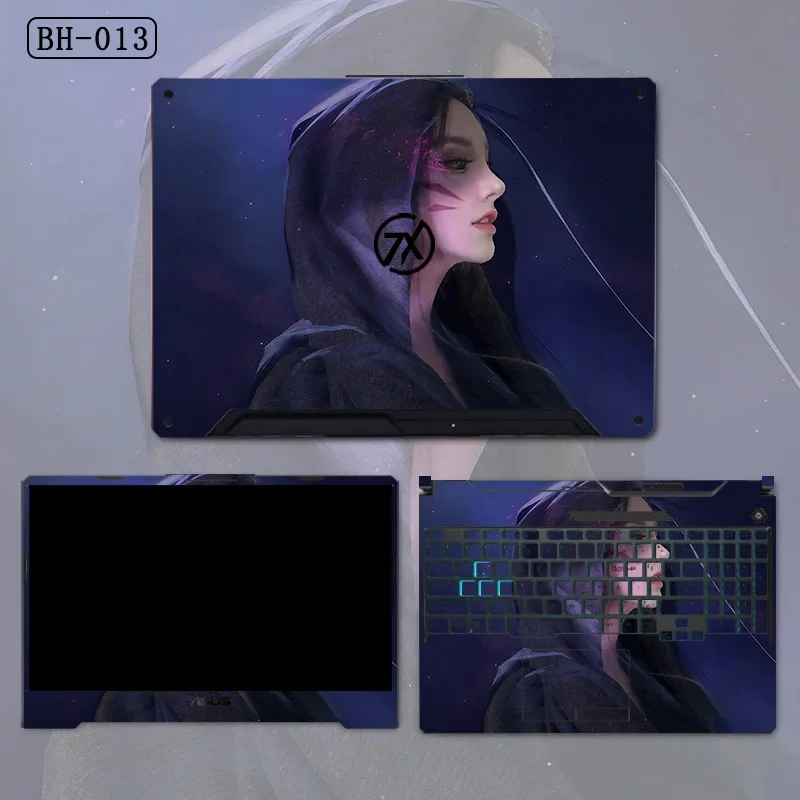 Dazzle Special Skin Stickers for ASUS TUF Gaming A15 FA506QM FX505DT FX506L FA617 FX705/6 AIR FX516 FX516P FA507 FX5072 FA506IU