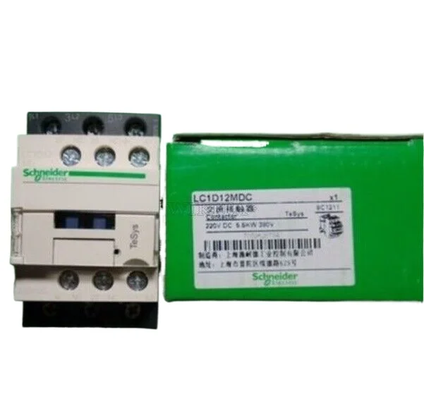 

LC1D12MDC 12A 220VDC Contactor Schneider