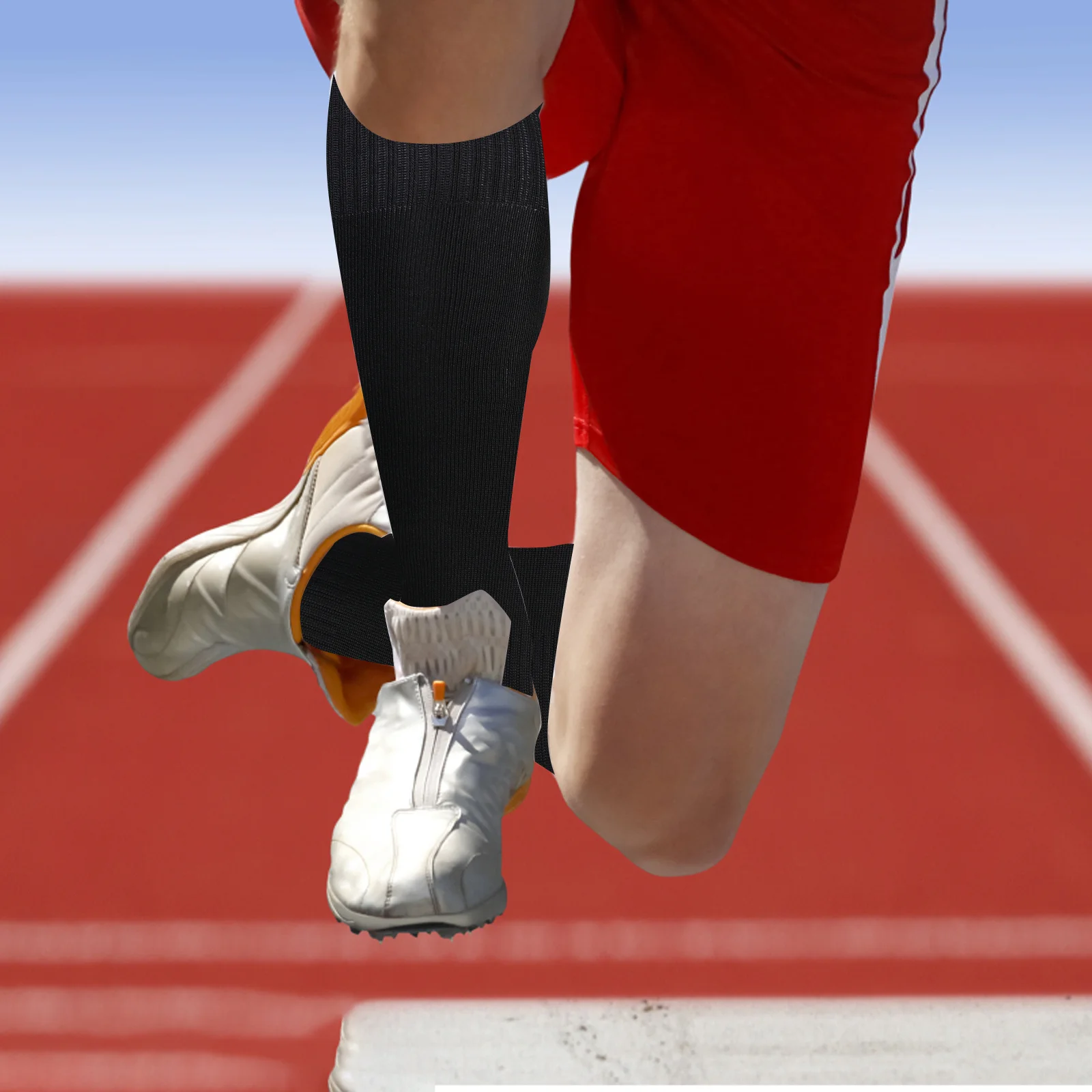 

3Pairs Sports Socks for Men Knee High Football Stockings Quick-Dry Breathable Athletic Tube Socks Ideal Exercise Accessories