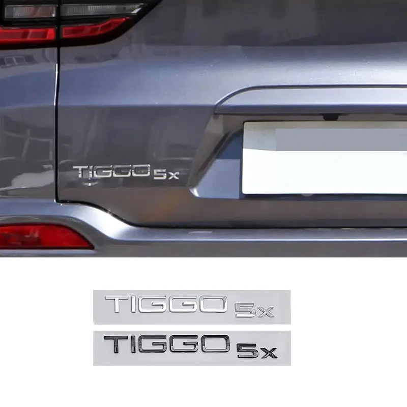 TIGGO 3 TIGGO 5 TIGGO7 Labeling Logo Car Stickers for CHERY TIGGO Series 3X 5X 8L Refit Rear Tail Emblem Trunk Badge Accessories