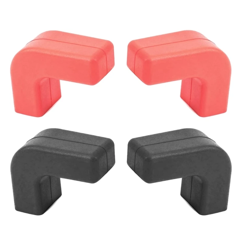 

Compact-size Rubber Hook Cover Bumper Tow Hook Covers Suitable for JK JT