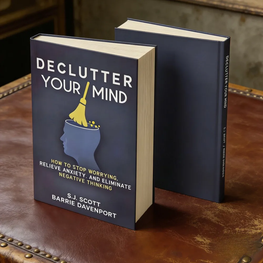 Débarrassez-vous de la confusion mentale, livre broché en anglais, S.J. Scott : Guide d'auto-aide pour la santé mentale et la pleine conscience – Soulagement de l'anxiété