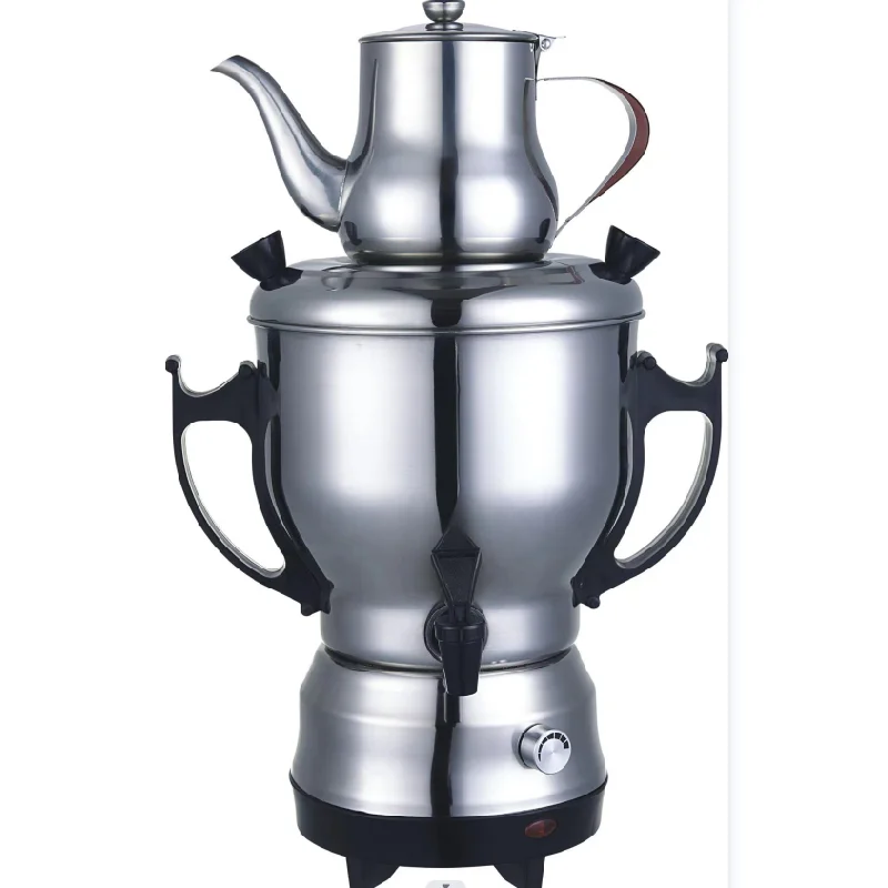 Electric Samovar Turkish Tea Maker 8L Electric Kettle Russian Samovar for Hotel