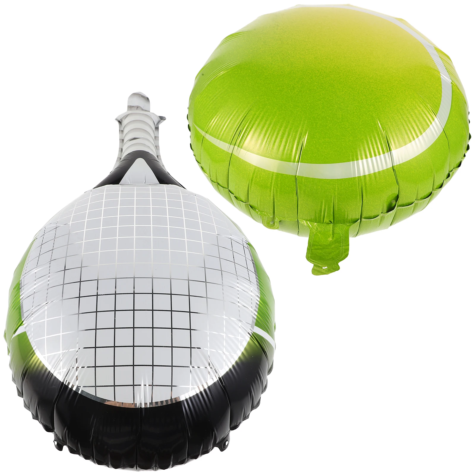 

Tennis Racket Balloon Balloons Sports Party Decorations Decorate Decorative Supplies Aluminum Film