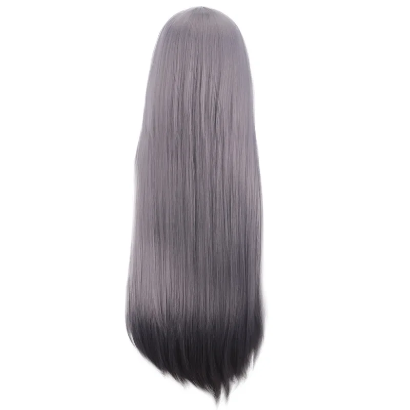 1:1 Rascal träumt nicht von Bunny Girl Senpai Sakurajima Mai Cosplay Perücke Grau Langes Haar Cosplay Perücke 80 cm