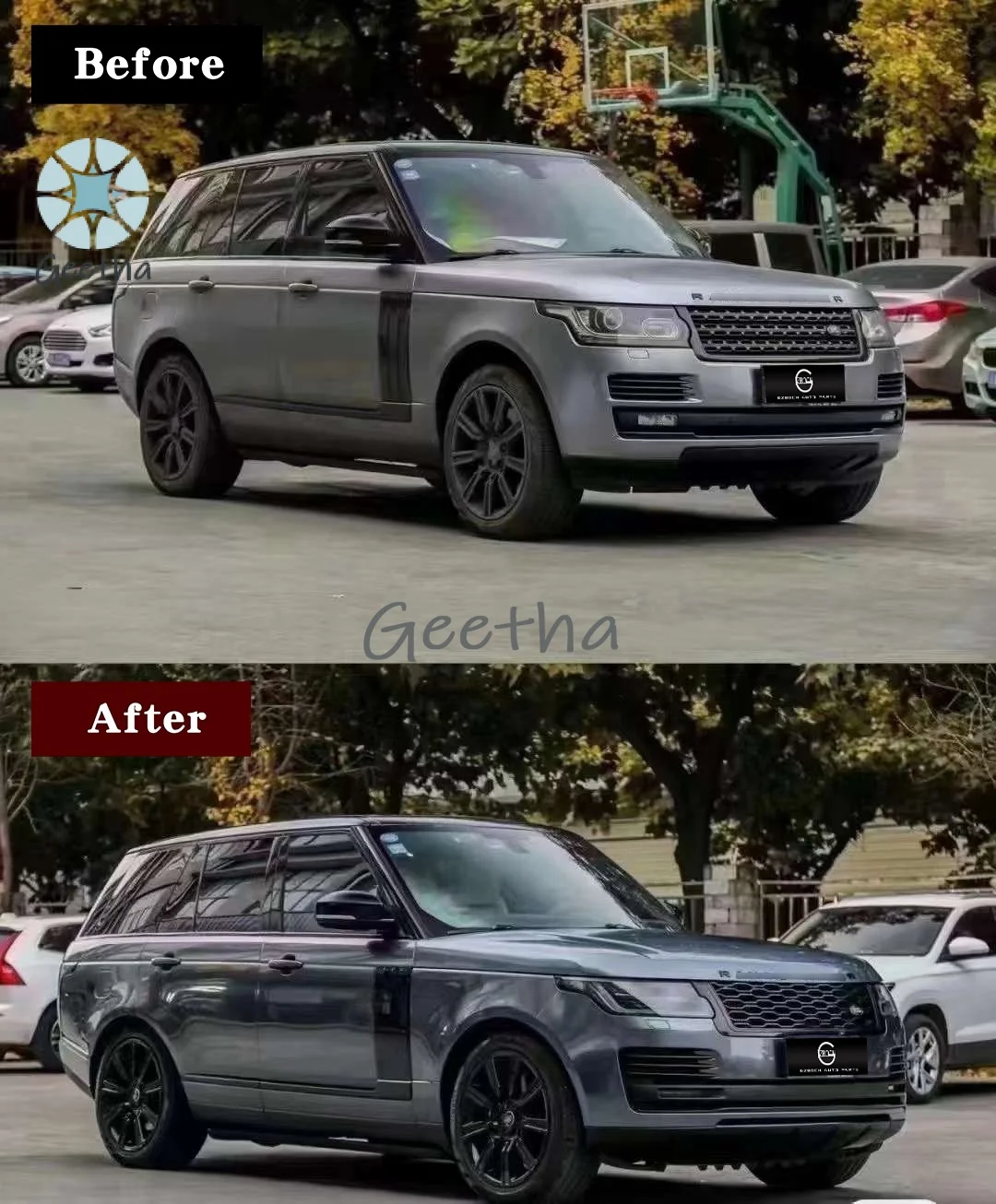 Bodykit for Land Rover Range Rover Vogue L405 2013 to 2020+ Body Kit Upgrade New OEM Car Bumpers Front Rear Headlights Hood