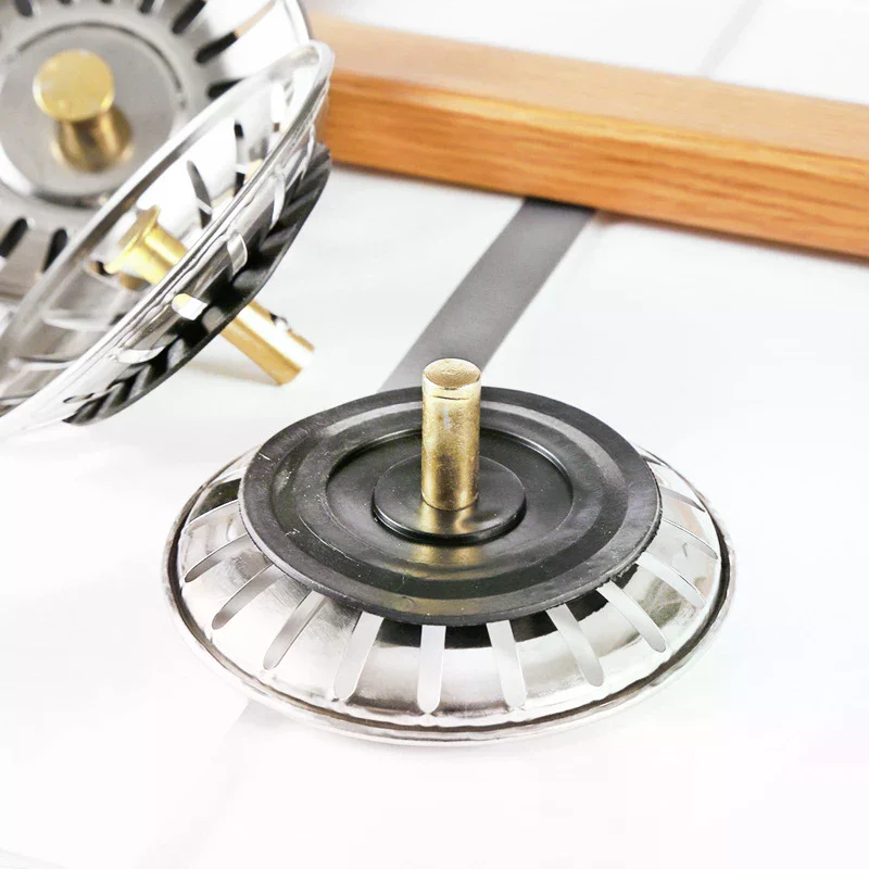 2pcs Sink Strainer Stopper Waste Plug Sink Filter Filtre Sink Strainer Filter Floor Drain Suitable For Kitchen Sink And Bathroom