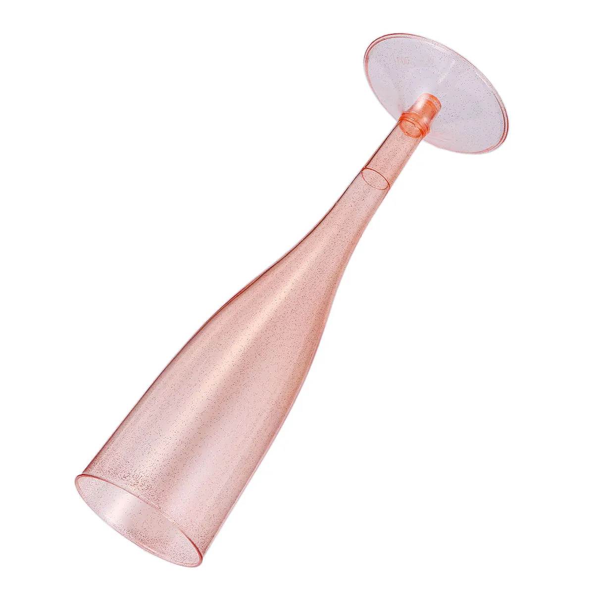 

30Pcs Plastic Cups Rose Golden Pink Lightweight Disposable Party for Bar Store Ktv Cup Plastic Cup