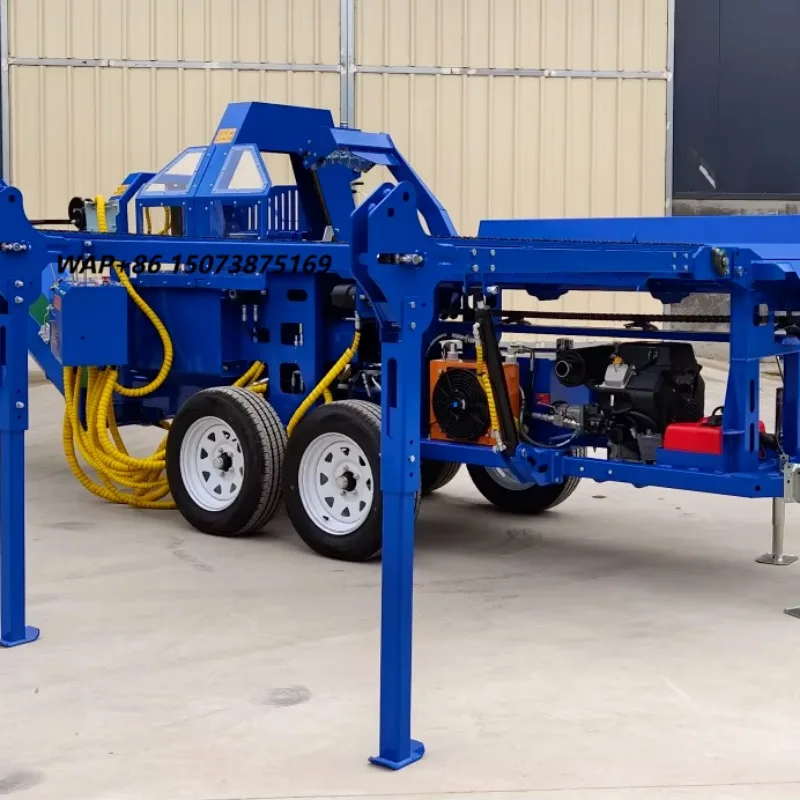 FP-500H 30-Ton Multi-Function Firewood Processor | Log Splitter & Wood Shredder Combo | Tractor-Powered Forestry Equipment