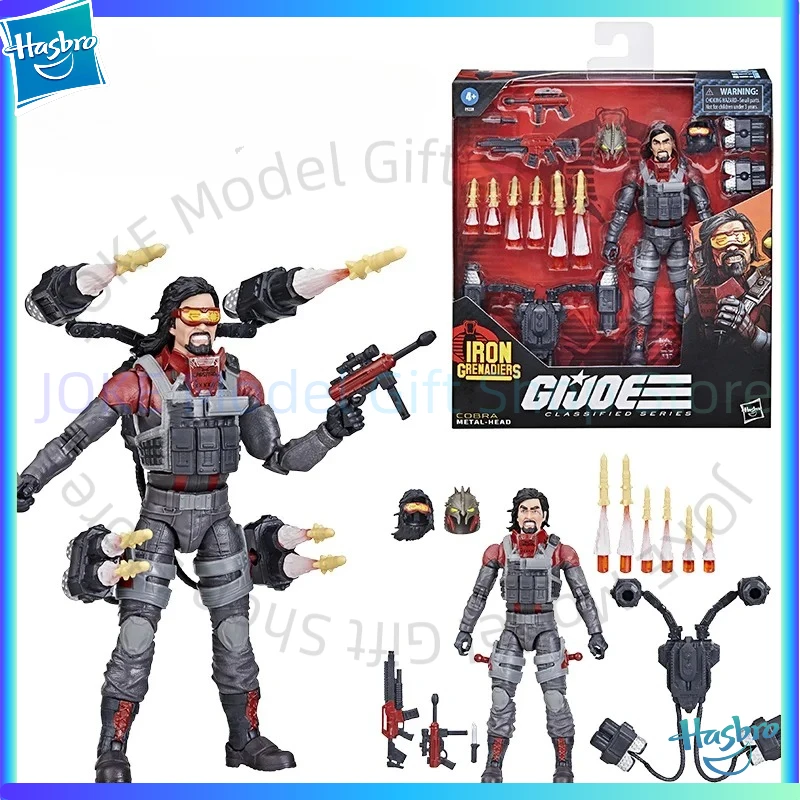 

In Stock G.I. Joe GI Joe Classified Series 6" 118 Iron Grenadier Cobra Metal Head Action Figure Model Toy Hobby Gift