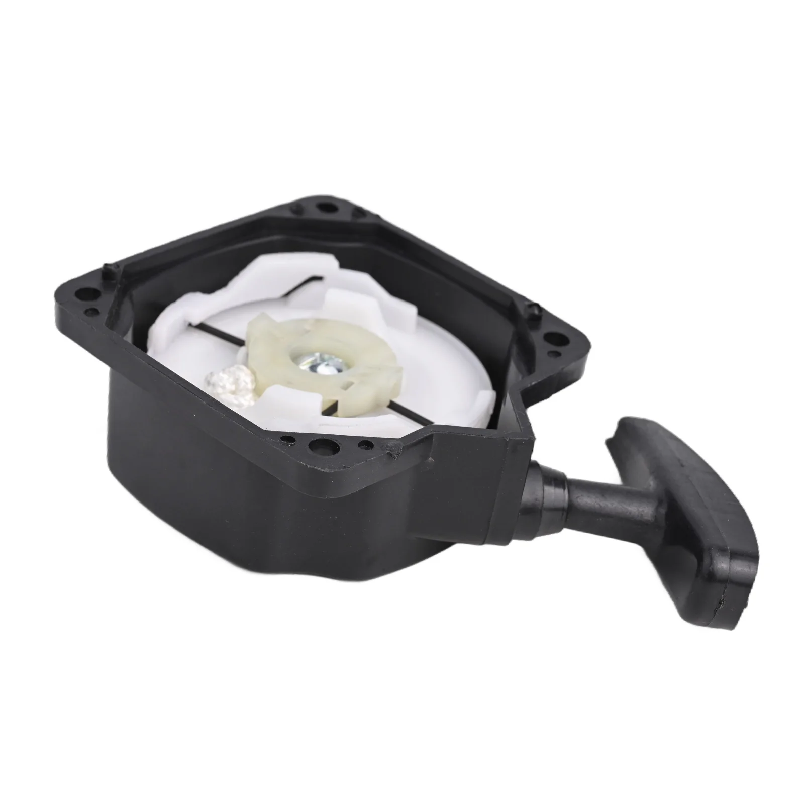 Easy Start Kit Black And Silver Brush Cutter Starter Hassle-free Operation Long-lasting Performance Enhanced Durability