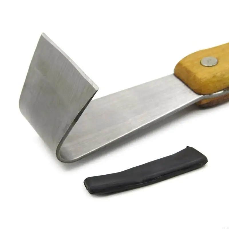 A2UD Bark Spud Scortecciatore Strumento Pelatronchi Strumento per rimozione della corteccia Sarchiatore per crepe per patio