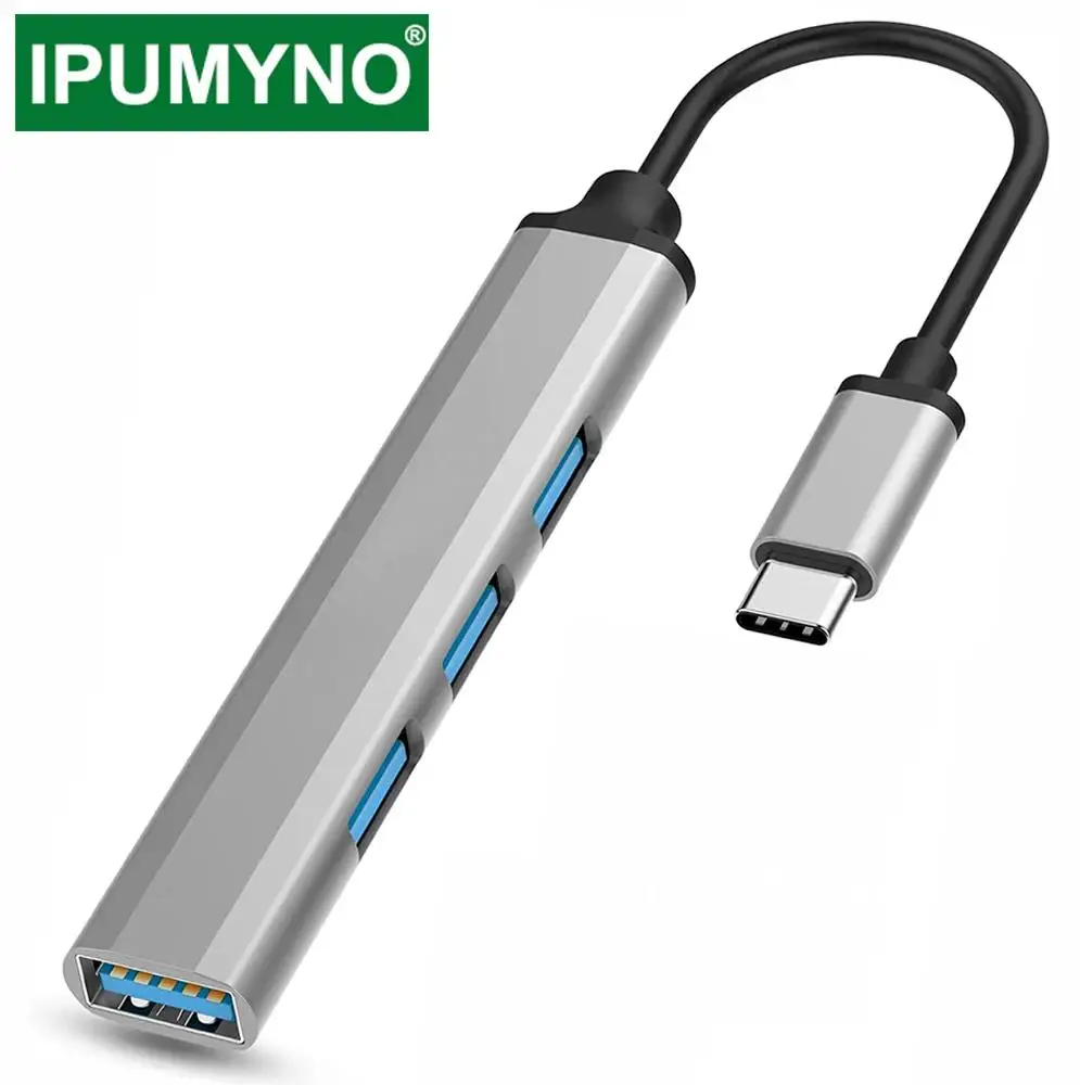 

USB C HUB 3.0 2.0 Type C 4 Port Multi Splitter Adapter Otg For Macbook Air Pro Xiaomi Lenovo Ipad Laptop Pc Computer Accessories