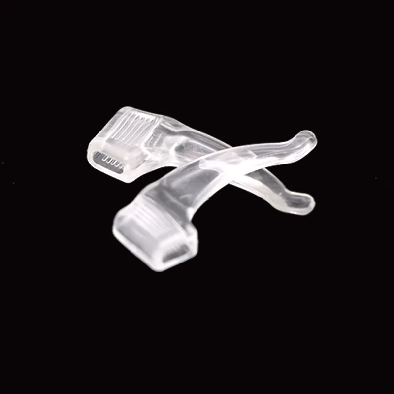 5/20pairs Silicone Anti-slip Ear Hooks Women Men Antiskid Glasses Leg Ear Sleeve Clear Anti-fall Eyewear Holder Accessories