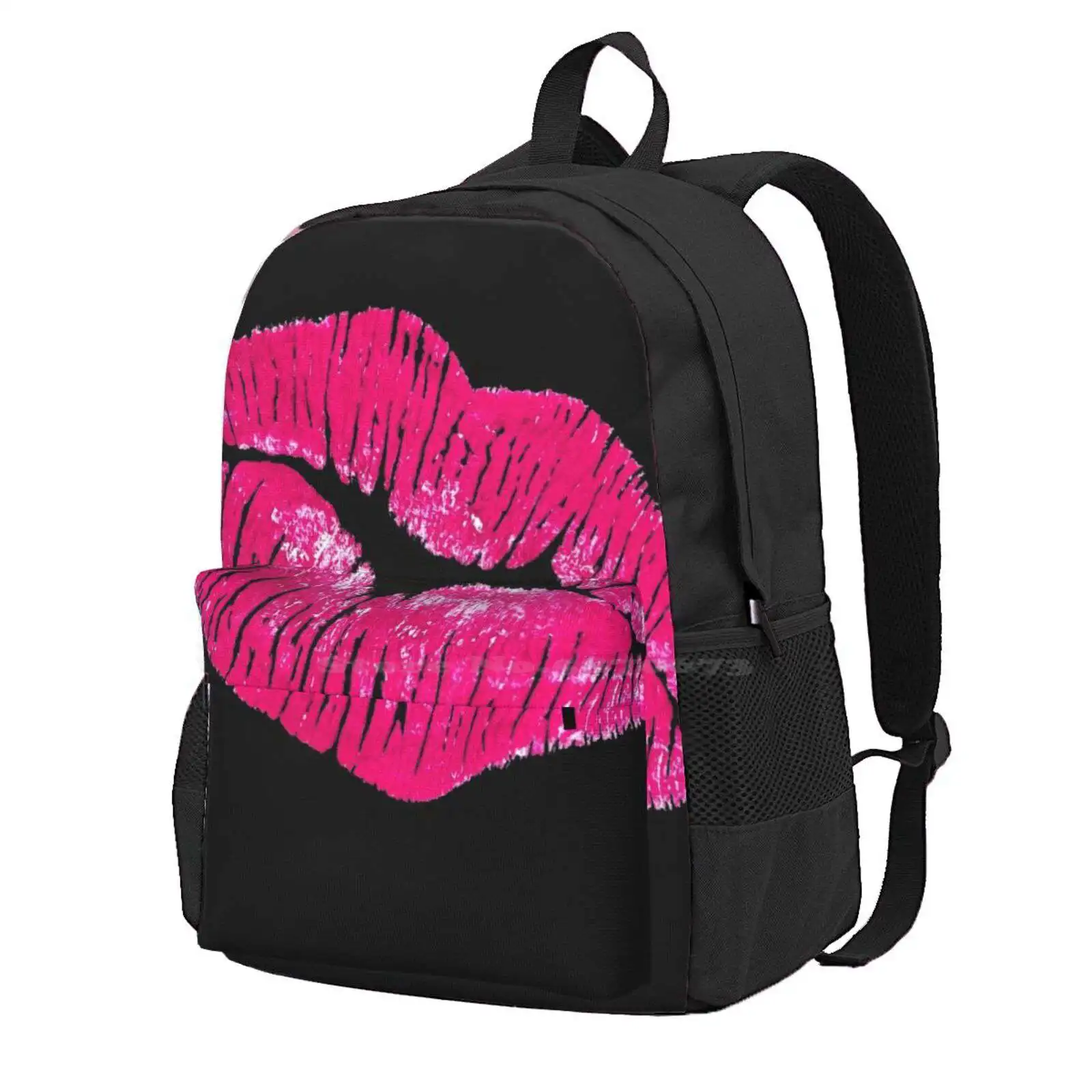 Pink Lips Hot Sale Schoolbag Backpack Fashion Bags Pink Images Pink Pictures Pink Wallpapers Pink Lips Pink Lip Images Pink Lip