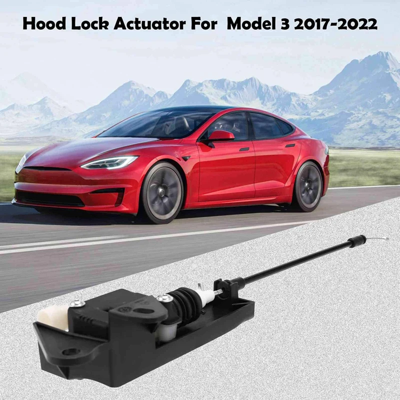 

Secondary Release Hood Lock Front Hood Front Lock Actuator Automotive Parts For Tesla Model 3 1098789-00-D 1098790-00-D