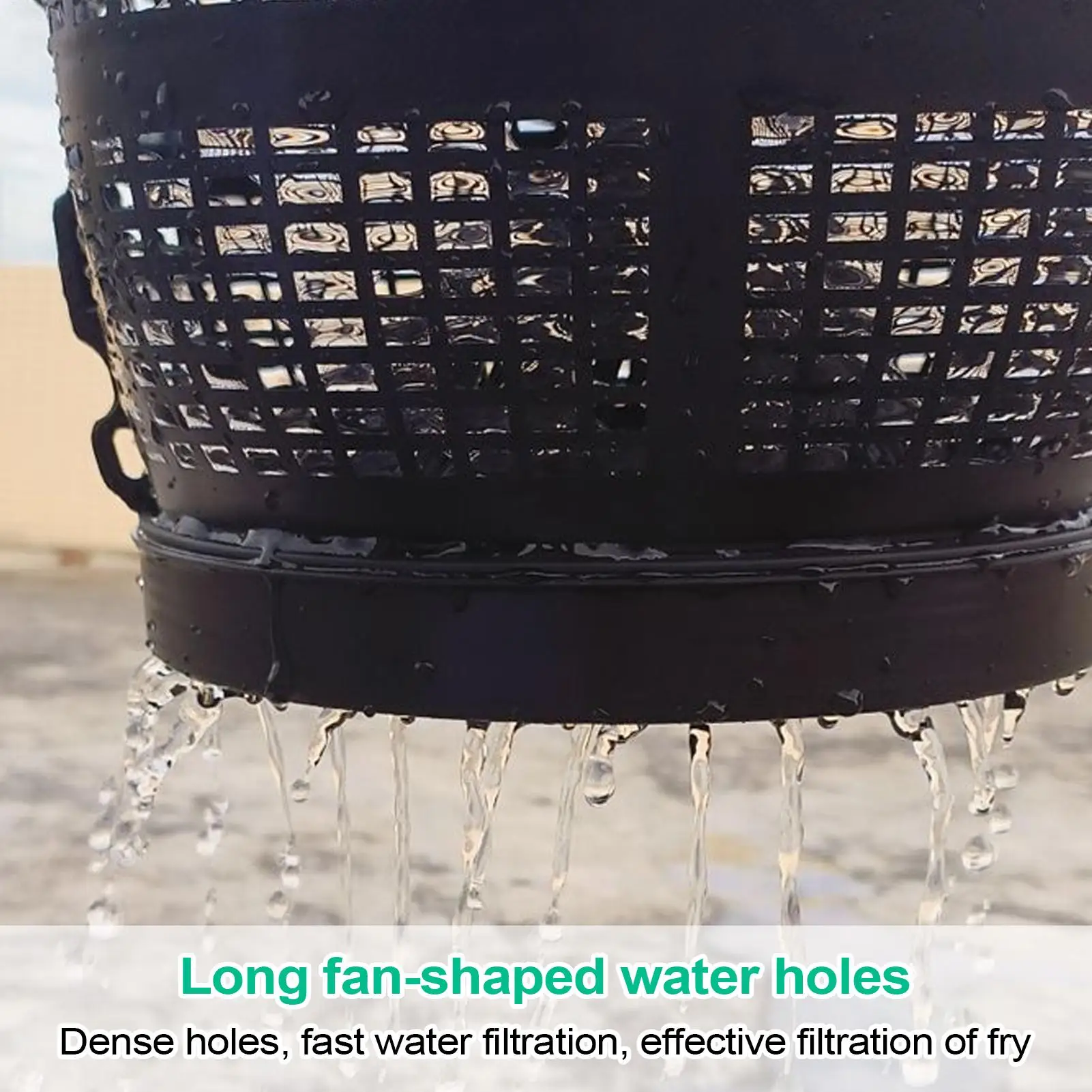 Portable Fishing Bait Trap Eel Loach Trap Fishing Pot Lightweight Fish Net Cage Bait Trap Crab Cage For Shrimp Crayfish Lobster view 5