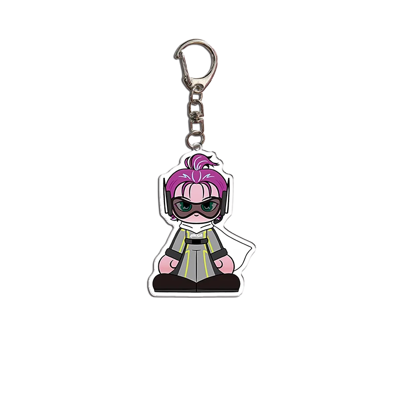 P1Harmony Member Cosplay Keyring JIUNG JONGSEOB INTAK THEO Cartoon Backpack Key Decor Keychain Fans Birthday Gifts