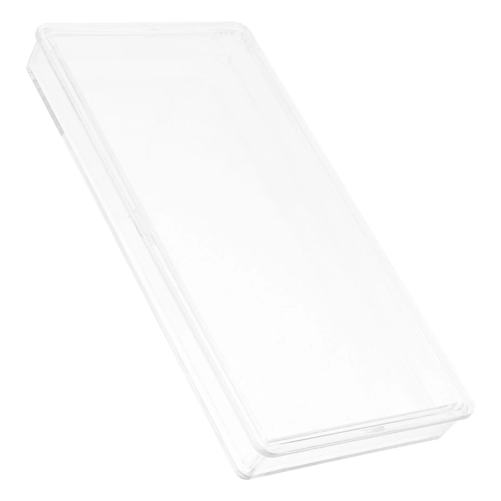Custodia protettiva per soldi in carta di plastica Porta banconote di grandi dimensioni Porta francobolli Organizzatore Scatola portaoggetti per esposizione da collezione