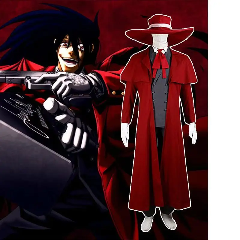 

Hellsing Inspired Cosplay Outfit - Alucard Themed Costume for Royal Order Fans