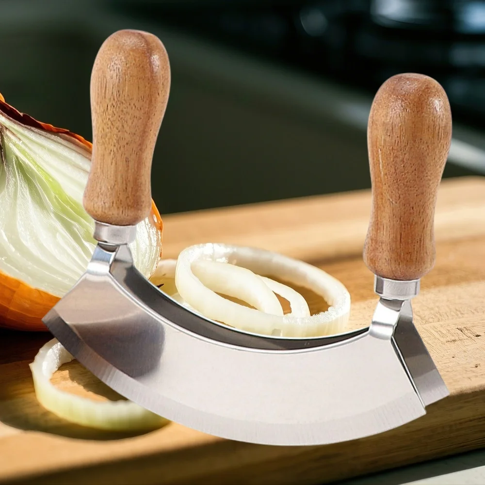 Wood-handled Double-sided Cheese Cutter, Vanilla Cutter, Garlic Cutter, Chili Cutter, Vegetable Cutter, Baking Tools