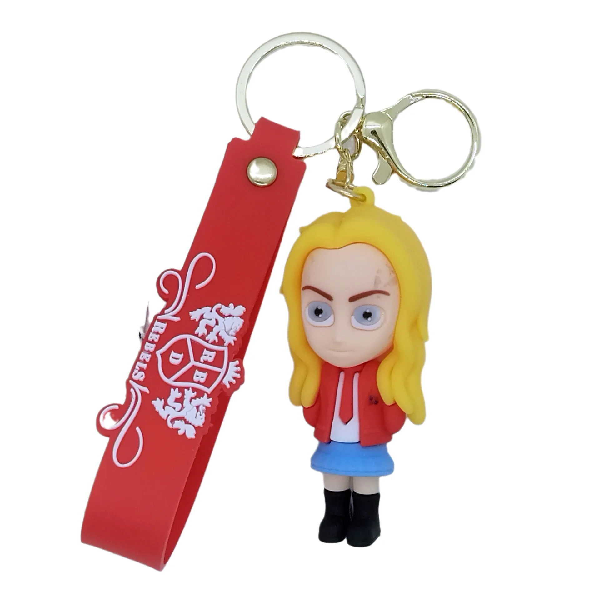 Rbd Band Keychain Cute Boy Silicone Doll Hanging Accessory Couple Car Bag Decoration Small Gift For Women Men Pendant jewelry