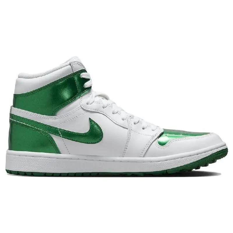 Nike Jordan 1 Retro High Golf Metallic Green Sneakers shoes DQ0660-130