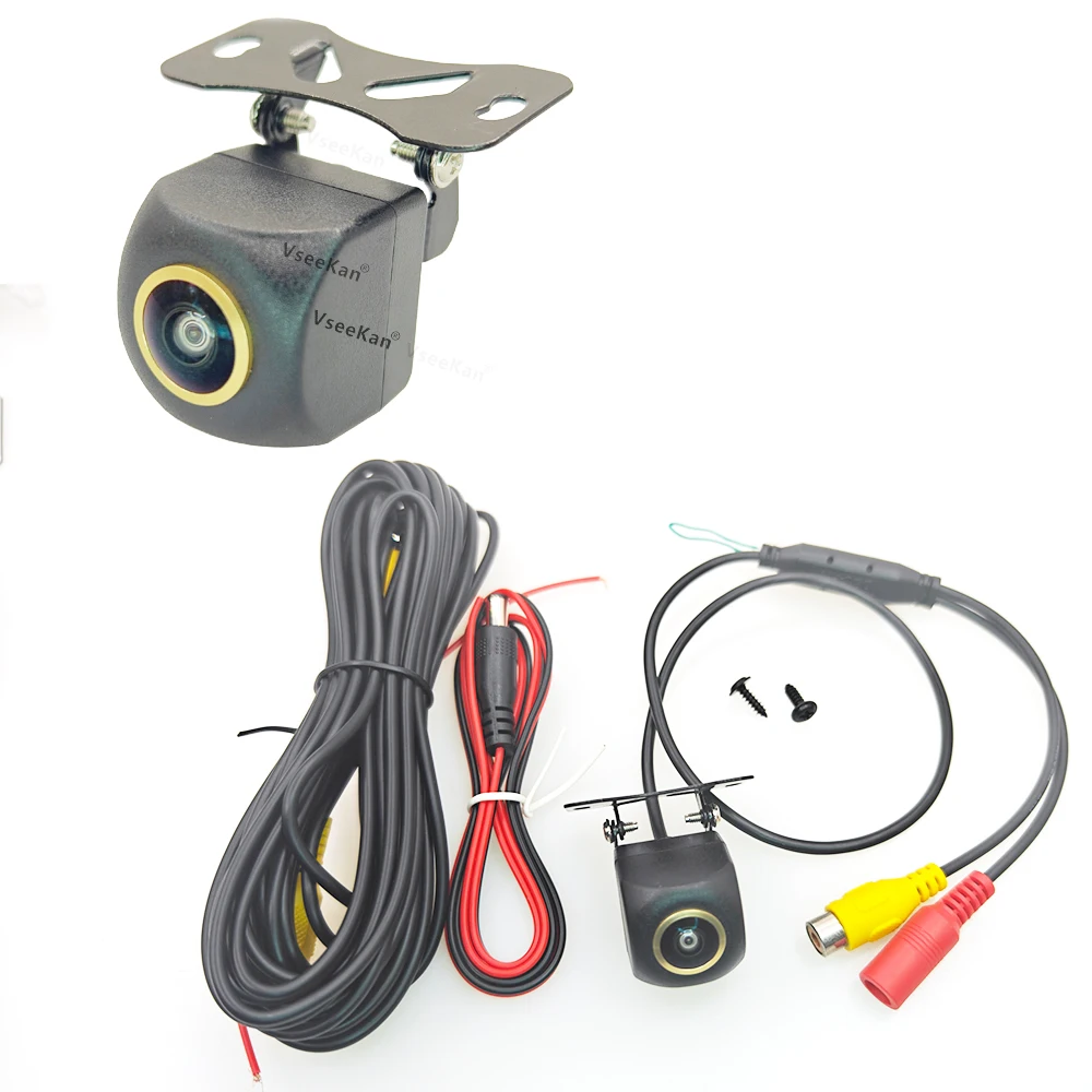 Car Universal Rear View Camera 170° Wide Angle Reverse Parking IP68 Waterproof CCD LED Auto Backup Monitor HD Night Vision Image