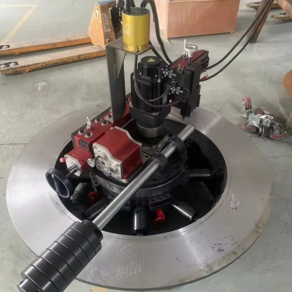 FLP-1650 Automatic Gear-Driven Flange Facing Machine ID Mounted For Pipe Applications And Pipe Face For Machinery Industries
