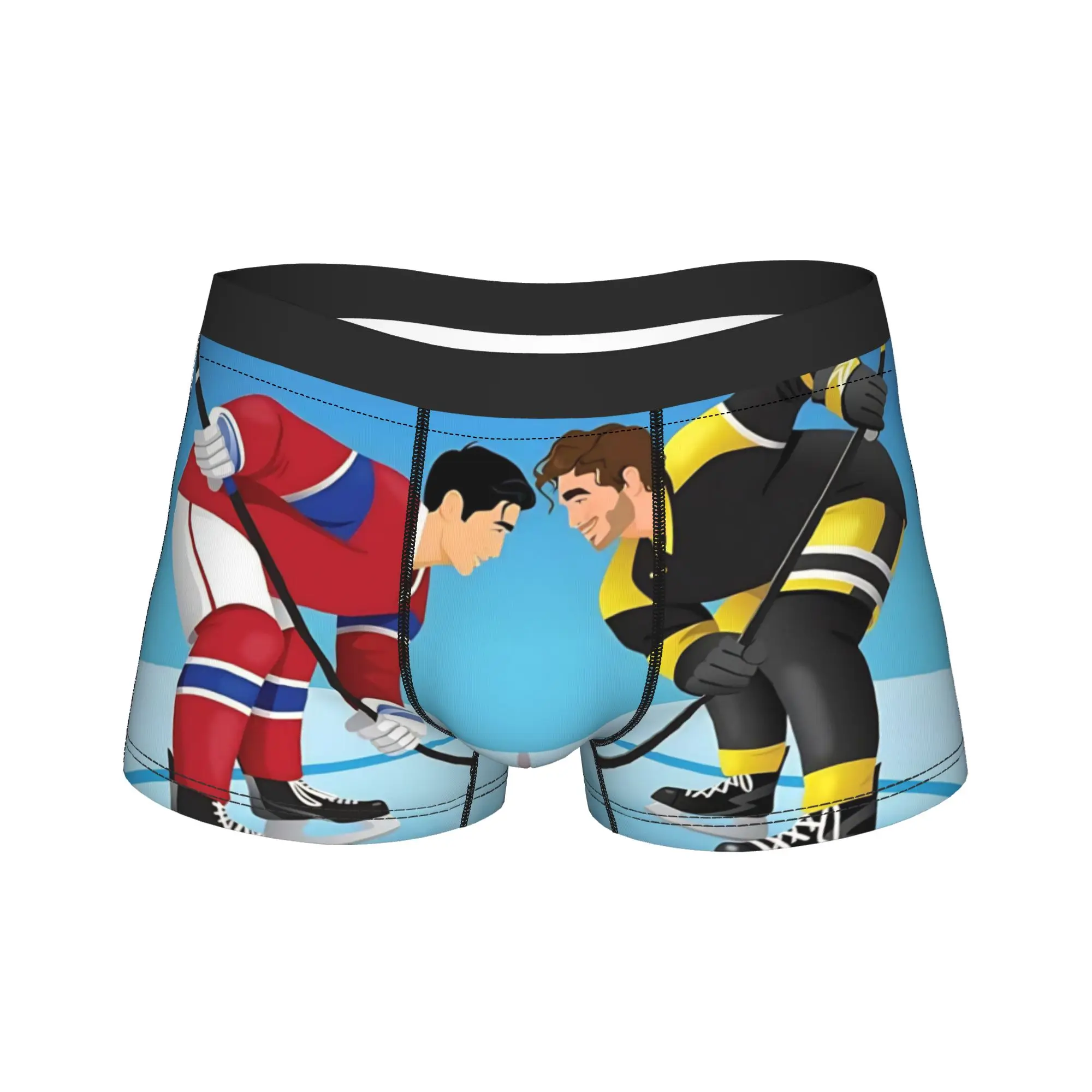 

Мужские трусы-боксеры Rivalry с подогревом Shane Hollander и Ilya Rozanov, уютное нижнее белье, трусы Williams and Connor Storrie