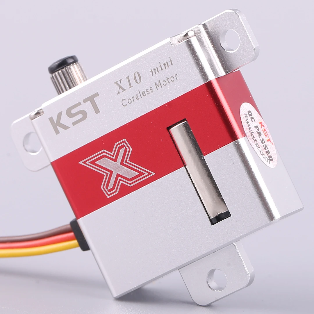 KST X10 MINI Metal Gear Servo Fixed Wing High Pressure and High Torque Aircraft Model Steering Gear X10-710 Digital Servo