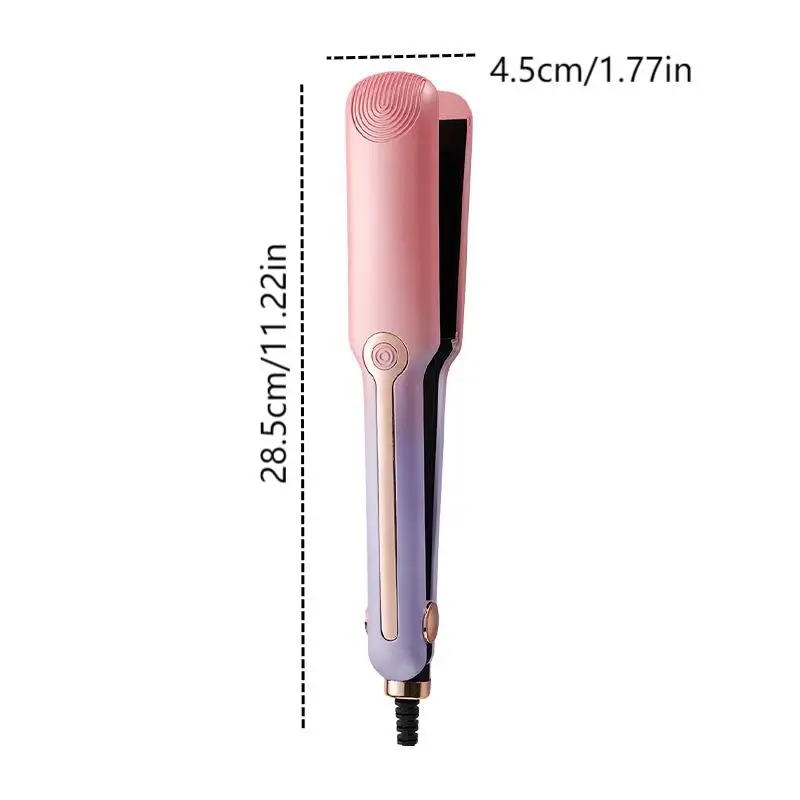 MORFONE مستودع محلي 8 قطع مكواة مسطحة احترافية لتجعد أقل، لامعة وسلسة، أدوات التصميم