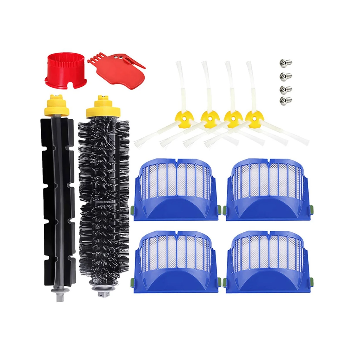 

For 600 Series 692 690 680 660 651 650 620 618 610 620 625 Robot Vacuum Main Side Brush Hepa Filter