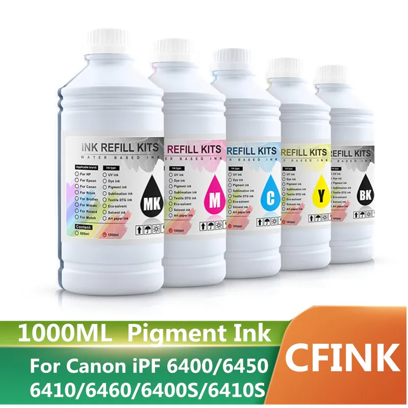 

Фотопигментные чернила для Canon PFI106 для принтера Canon iPF 64006450 6410 6460 S 6400S 6410 ML