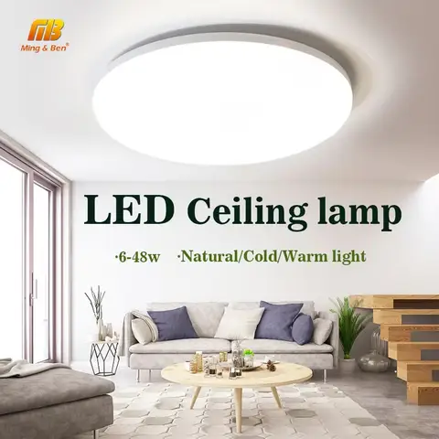 Ultra Thin 48W LED Ceiling Light MING&BEN