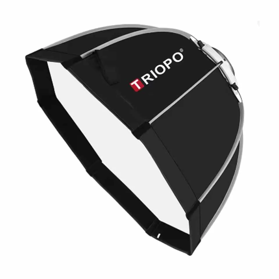 TRIOPO K3 55/65/90/120cm Quick-Setup Octagon Softbox with Bowens Mount for Godox Aputure Sokani Studio LED Video Light Modifier