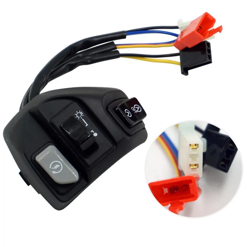 Handlebar Switch Assembly for Yamaha AEROX 155 – a Hot-Selling Cross-Border E-Commerce Product in Southeast Asia.