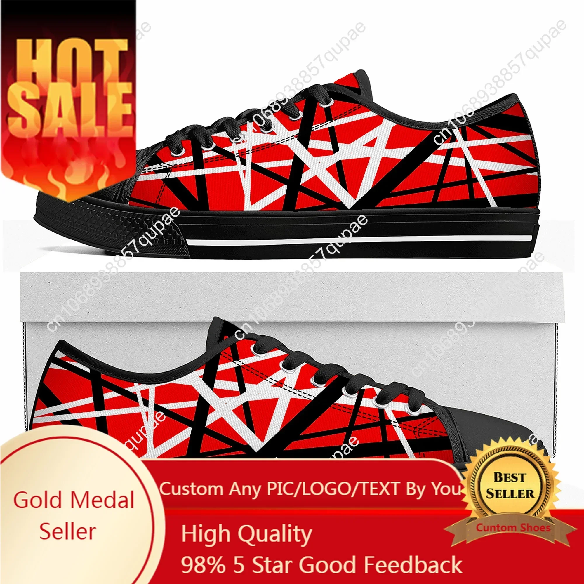 

Van Evh 1984 Stripes Halen Low Top Кроссовки высокого качества Мужские женские подростковые парусиновые кроссовки 5105 Повседневная обувь для пар Обувь на заказ