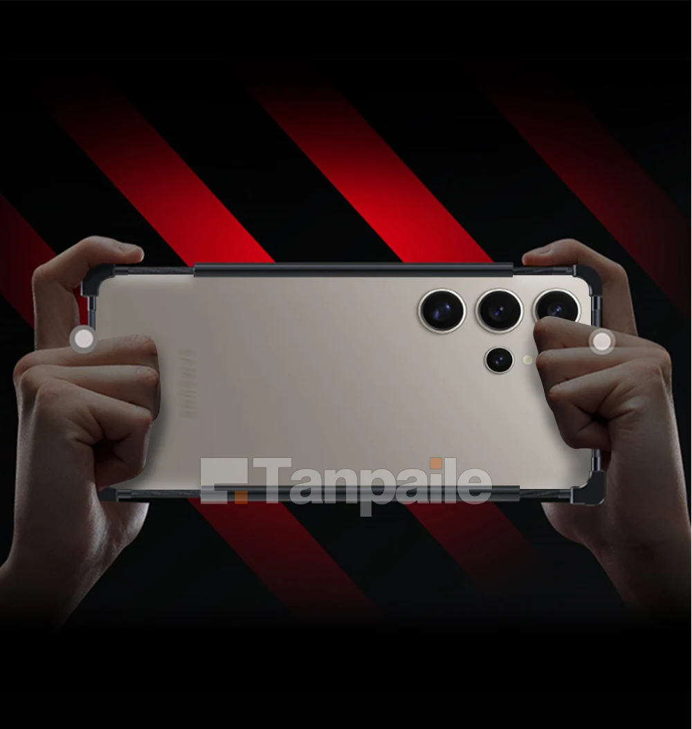 Bordo paraurti in metallo alluminio per Samsung S25 S24 S23 S22 S21 S20 S10 + Ultra Plus FE Lite Custodia antiurto Telaio di bloccaggio