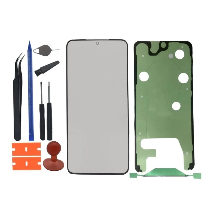 Front Outer Glass Lens Touch-Screen Panel Repair Replacement Repair Kits Compatible for S21,S21+Plus,S21 FE,S21