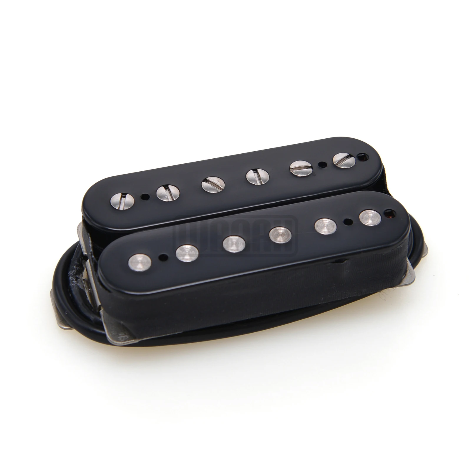WAAAH GB Style Alnico II Bridge Humbucker Pickup Schwarz Weiß Zebrafarbe Alnico 2 Magnet für E-Gitarre WAAH Pickups – Detail 2